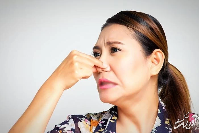 بوی بد کولر آبی